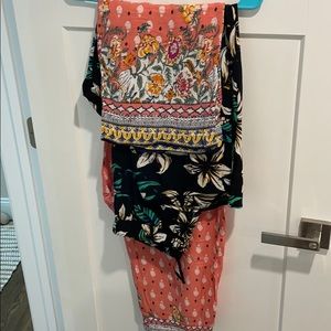 Floral yoga pants
